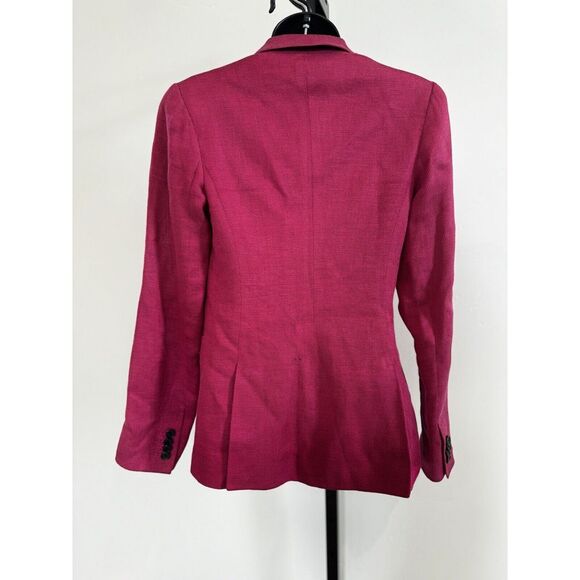 Veronica Beard Dickey Linen Blend Blazer Jacket Women's Size 0 - Picture 2 of 12